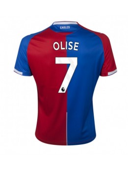 Moški Nogometna dresi replika Crystal Palace Michael Olise #7 Domači 2023-24 Kratek rokav